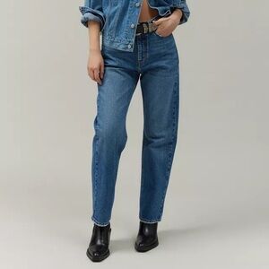 BDG Urban Outfitters High Rise Straight Leg Blue Denim Cowboy Jeans Size 26